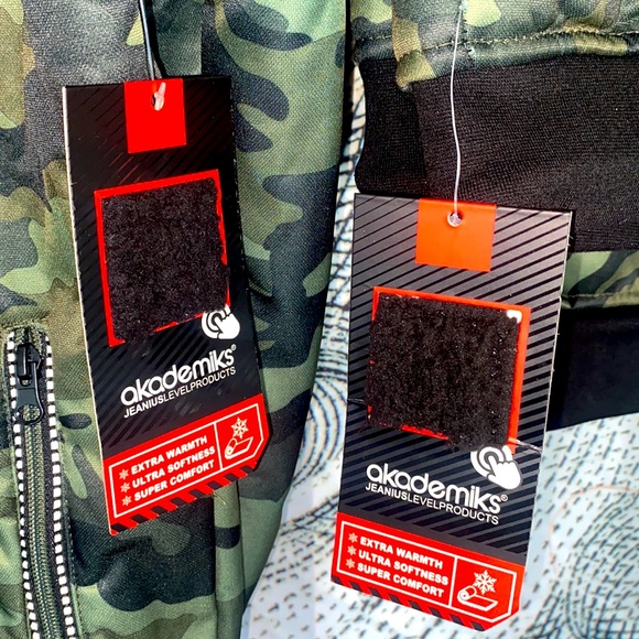 AKADEMIKS 2piece Sherpa Lined Camouflage Jacket and Pants Sz:XL New Seasons In - Picture 2 of 9